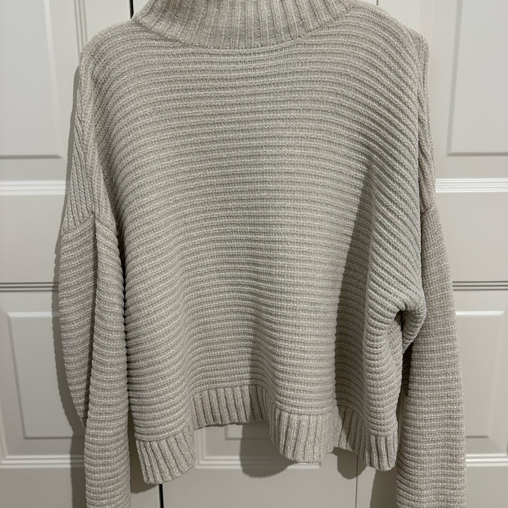 Cozy Cream Ribbed Sweater